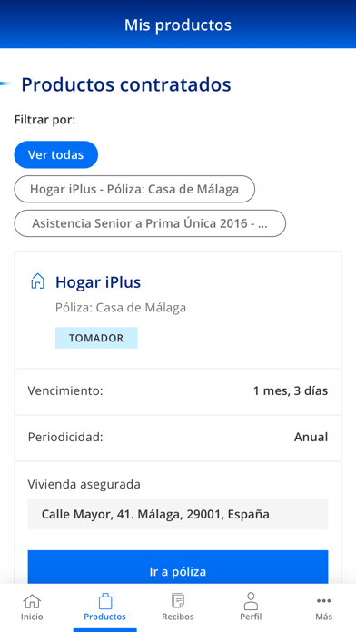 Santalucía Seguros Screenshot