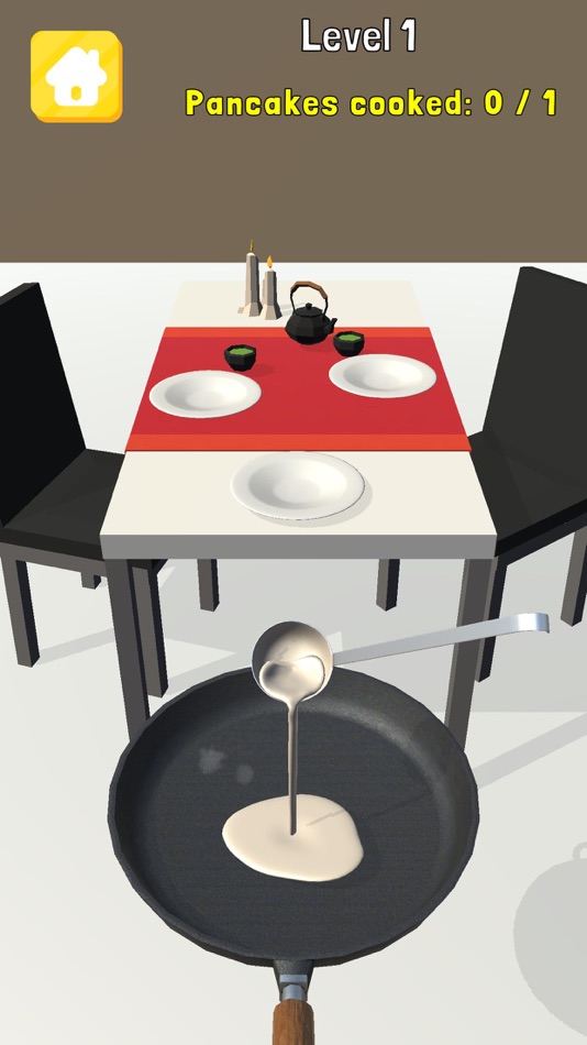 #1. Pancake Frying (iOS) بواسطة: Darxel