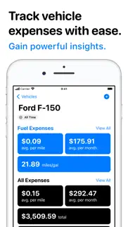 codriver – car expenses iphone screenshot 1