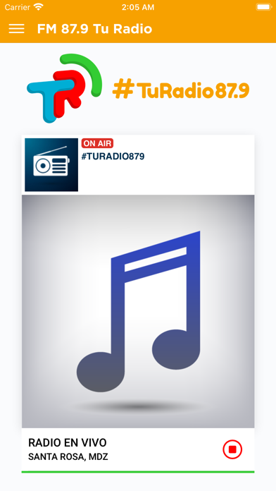 FM 87.9 Tu Radio Screenshot