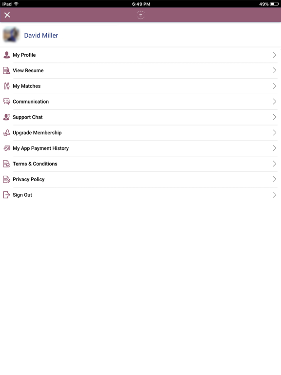 AdoptaShadchan iPad screenshot 4 - Social Networking app