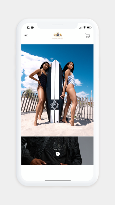 Hashawn Carey Apparel Screenshot