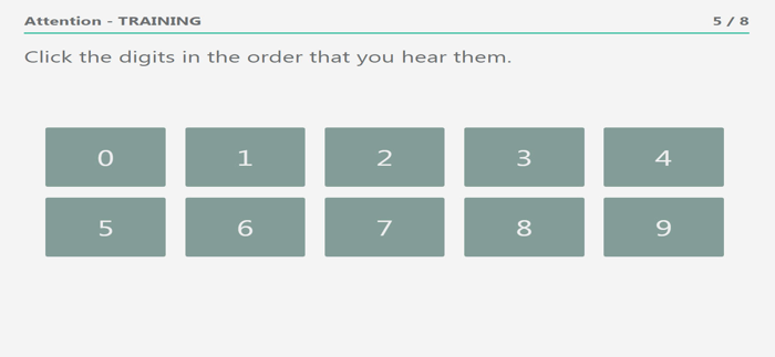 BoCA - Cognitive Monitoring