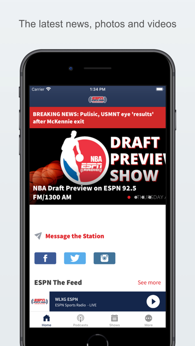 ESPN Sports Lexington Screenshot