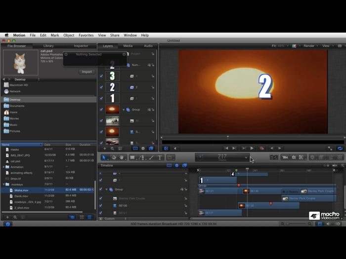 Editing Course for Motion