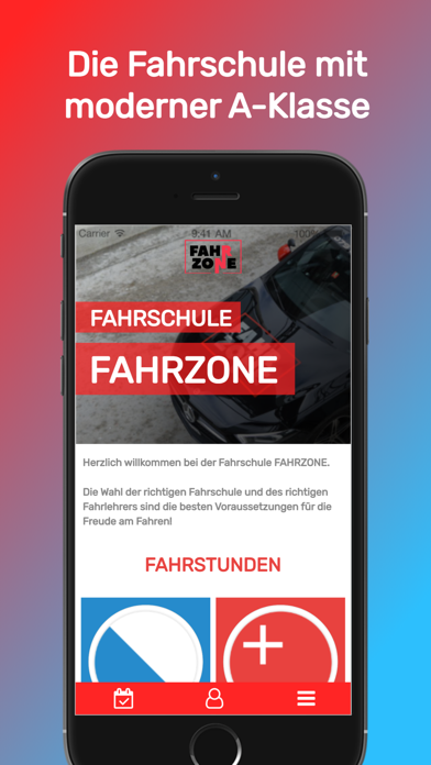 FAHRZONE Screenshot