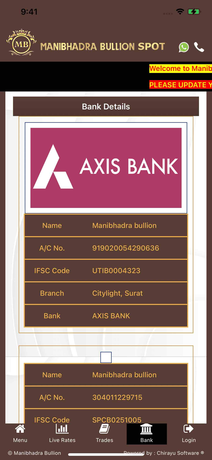 Manibhadra Bullion Spot