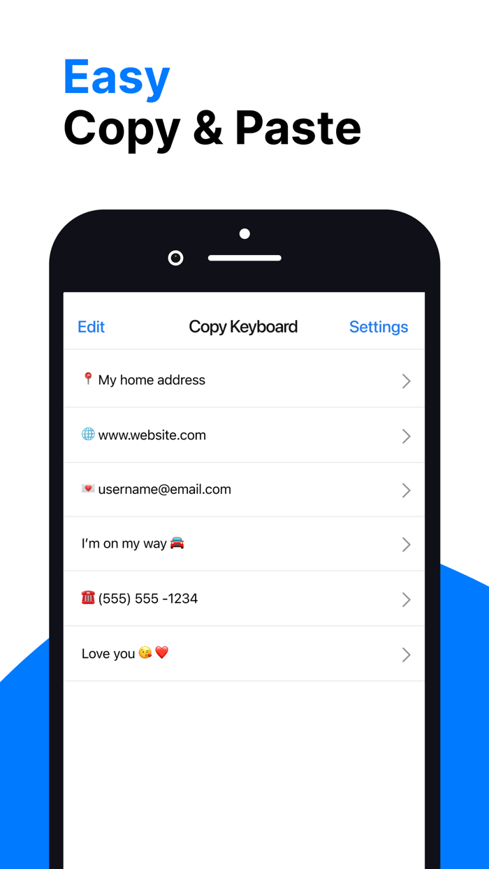 Copy Keyboard - Auto and Fast