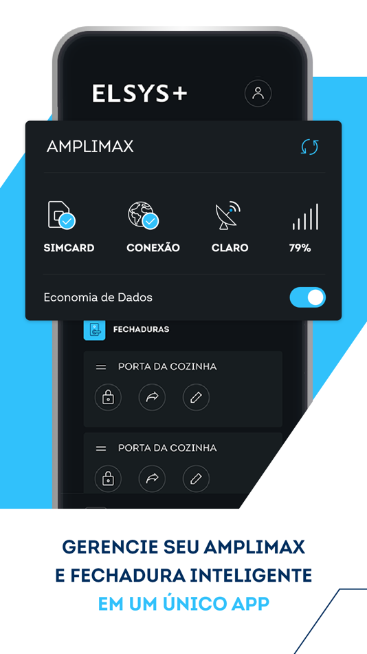 #6. Elsys+ (iOS) Podle: Elsys Equipamentos Eletronicos LTDA