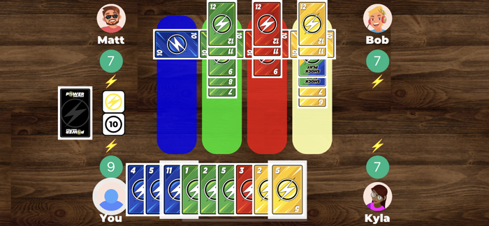 Power Switch Card Game