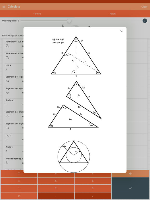 Isosceles Triangle PRO Screenshots