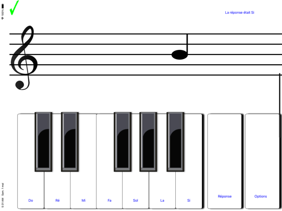 Screenshot #4 pour ¼ learn sight read music tutor