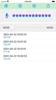 录音记事 iphone screenshot 2