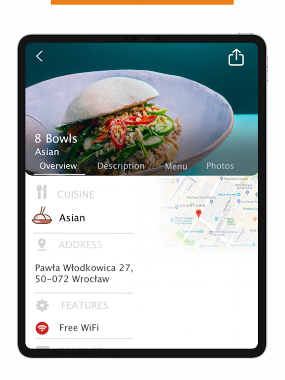 AllRestaurants iPad screenshot 5 - Food & Drink app