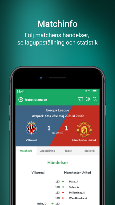 Fotbollskanalen Screenshot