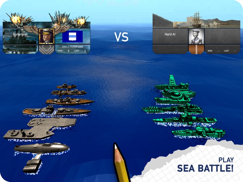 Fleet Battle: Sea Battle PvP screenshot 10