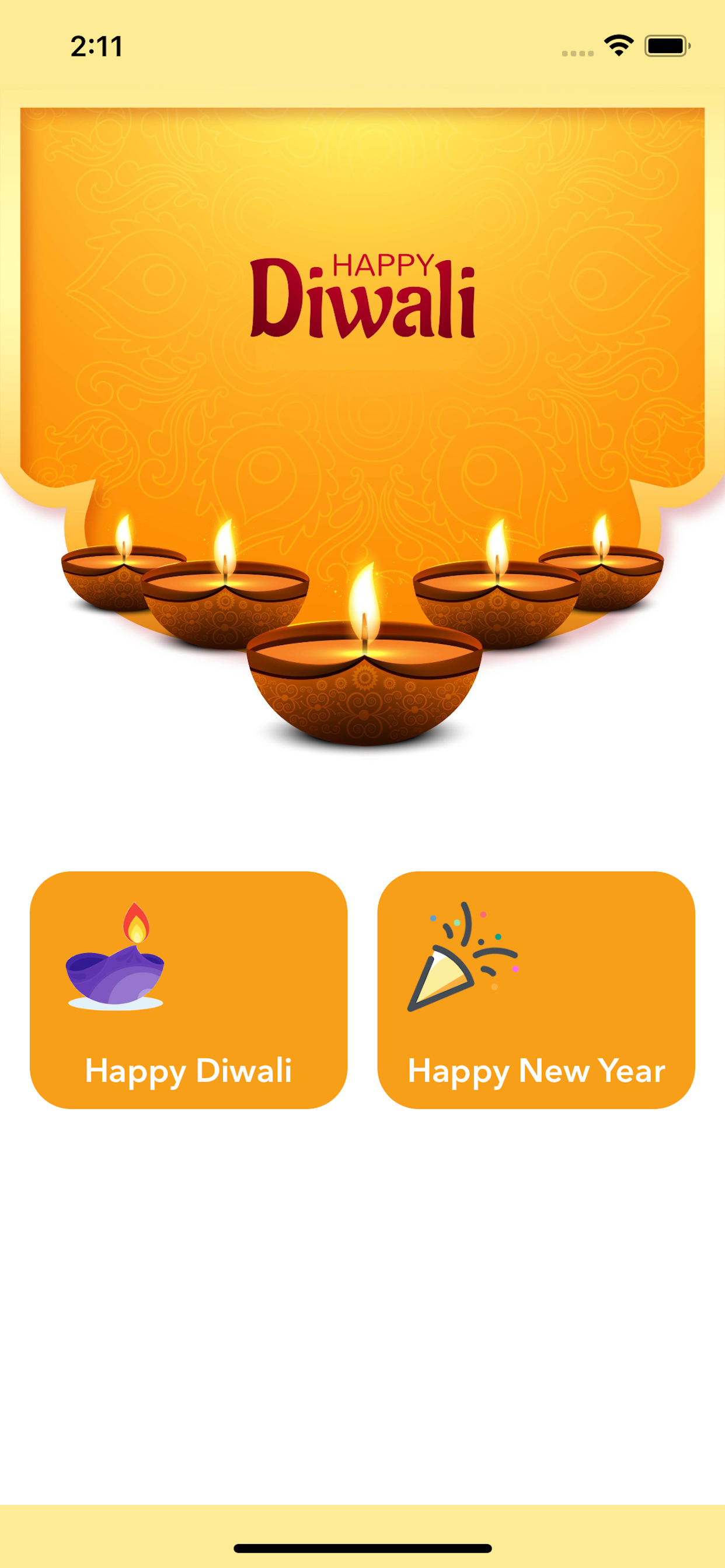 Happy Diwali & New Year Wishes