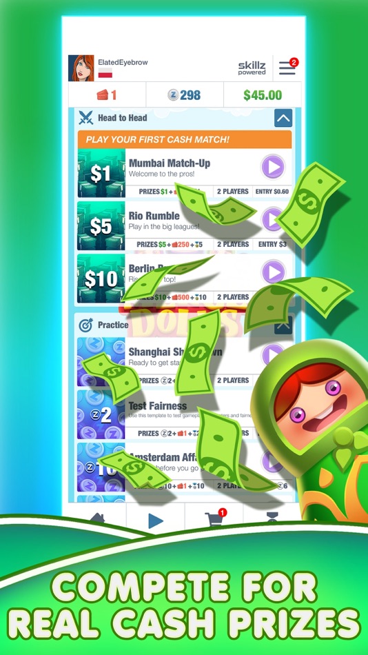 #5. Merge Dolls - Win Real Money! (iOS) 由: ePlay Studios LTD