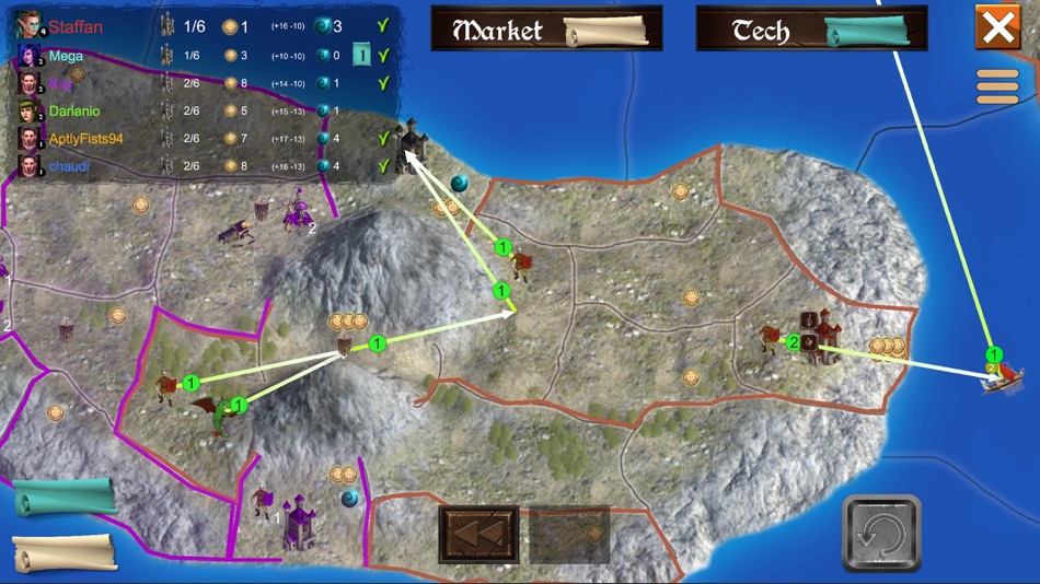 #1. Kingdom Command (iOS) 来自: Synthetic Mind AB