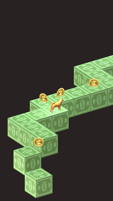 Doge Hero - zigzag dog game Screenshot