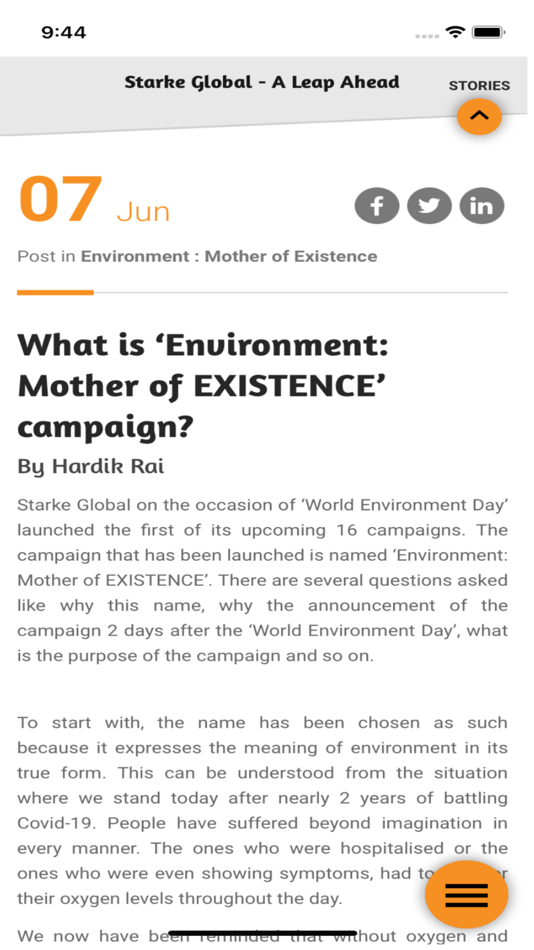 #5. Starke Global (iOS) Podle: Hardik Rai