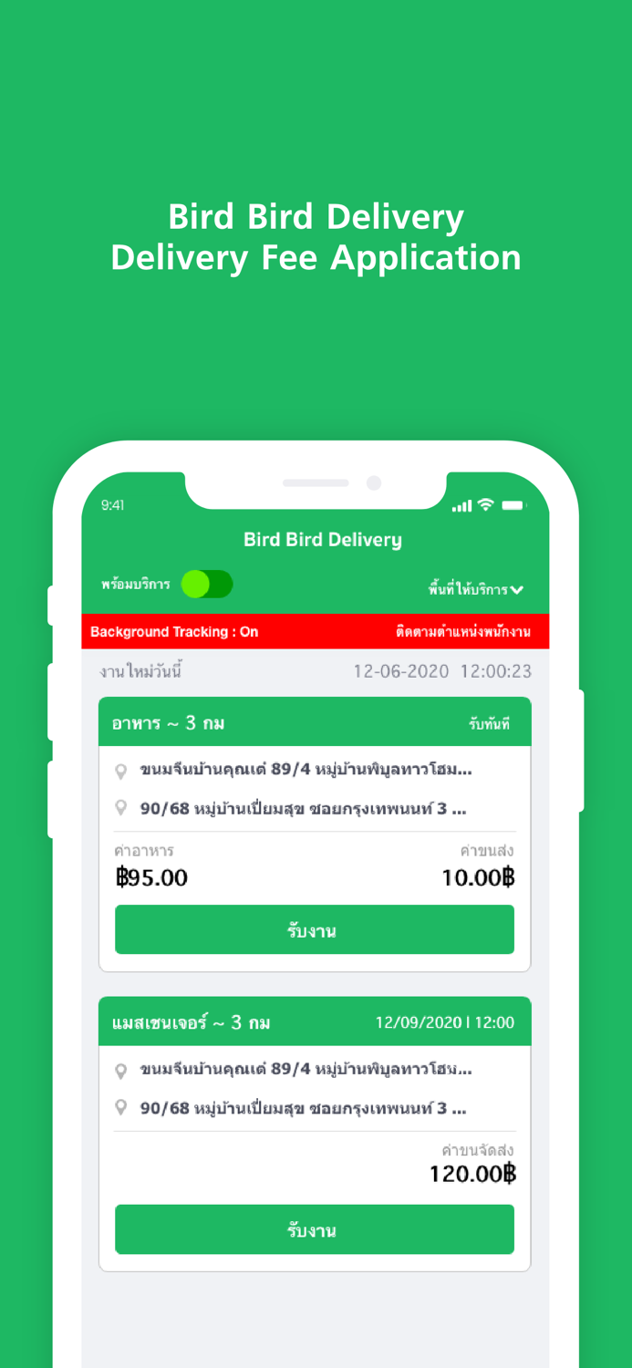 Bird Bird Delivery Rider