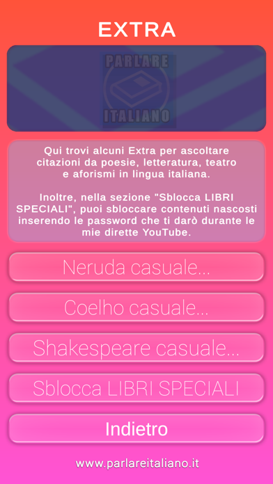 Parlare Italiano Screenshot