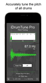 Drum Tuner - IDrumTune Pro iphone resimleri 1