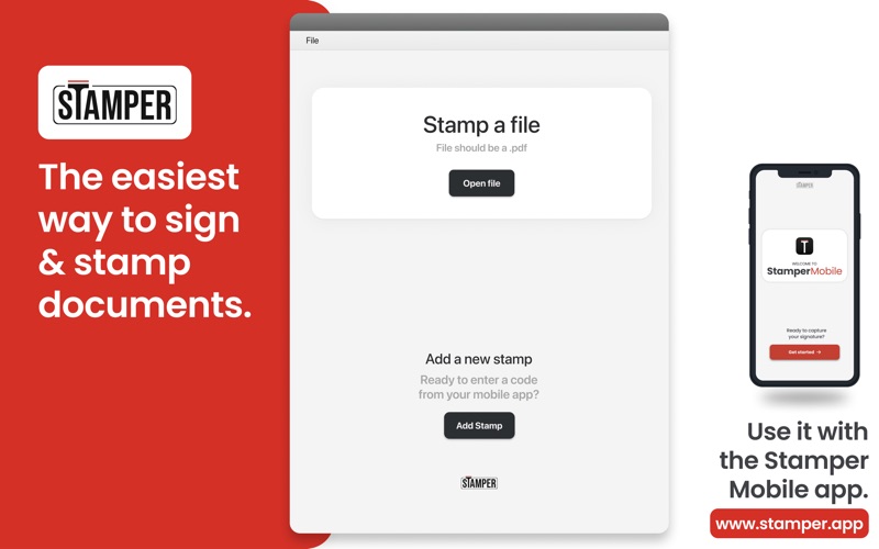 Screenshot #1 pour Stamper Desktop