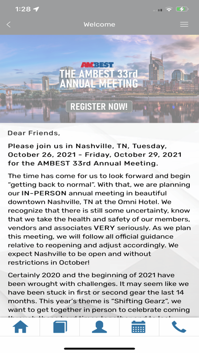AMBEST Annual Meeting Screenshot