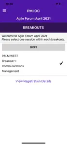 PMI Chapter Events screenshot #4 for iPhone