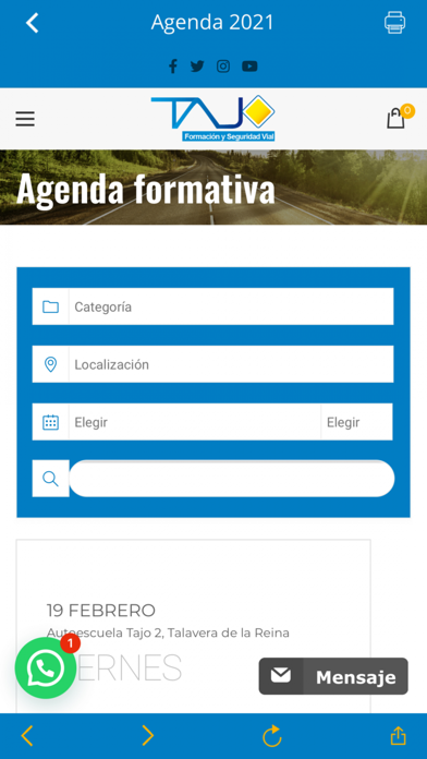 Autoescuela Tajo Screenshot