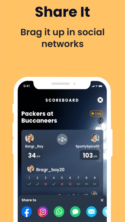 BRAGR Pick Sports with Friends screenshot-5