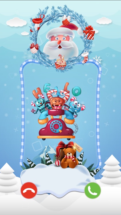 Santa Claus and reindeer call screenshot-5