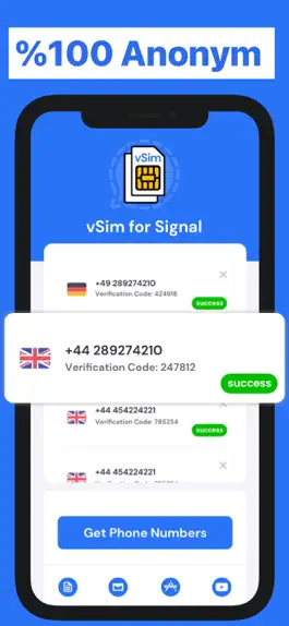 Game screenshot Signal Virtual Phone Number apk
