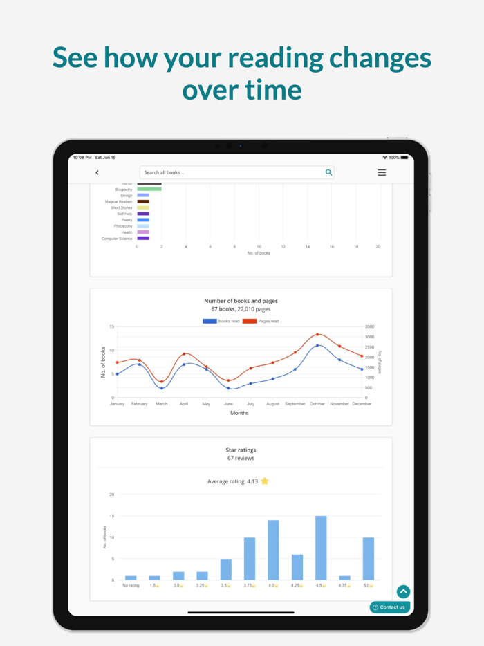 StoryGraph Reading Tracker