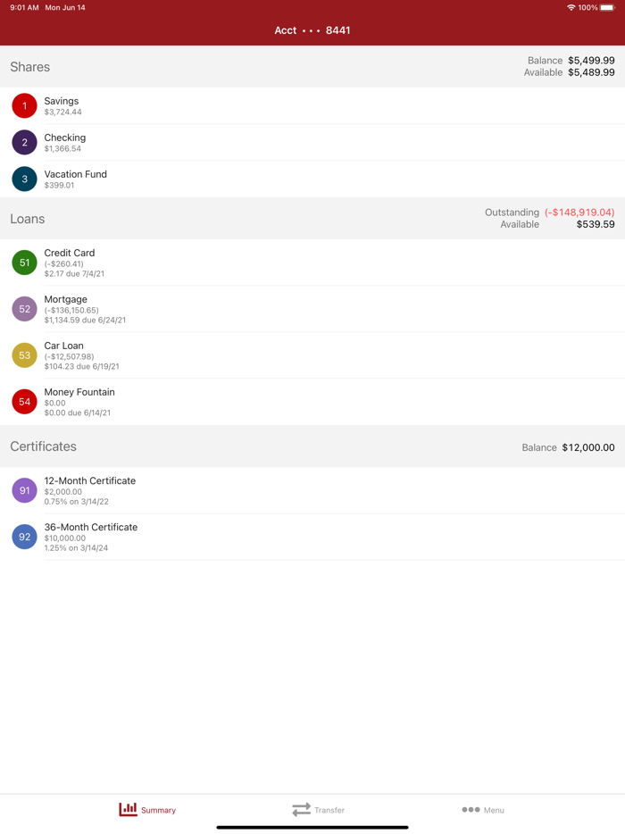 Victoria Federal CU App