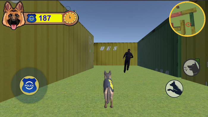 K9 Police Dog Training Game