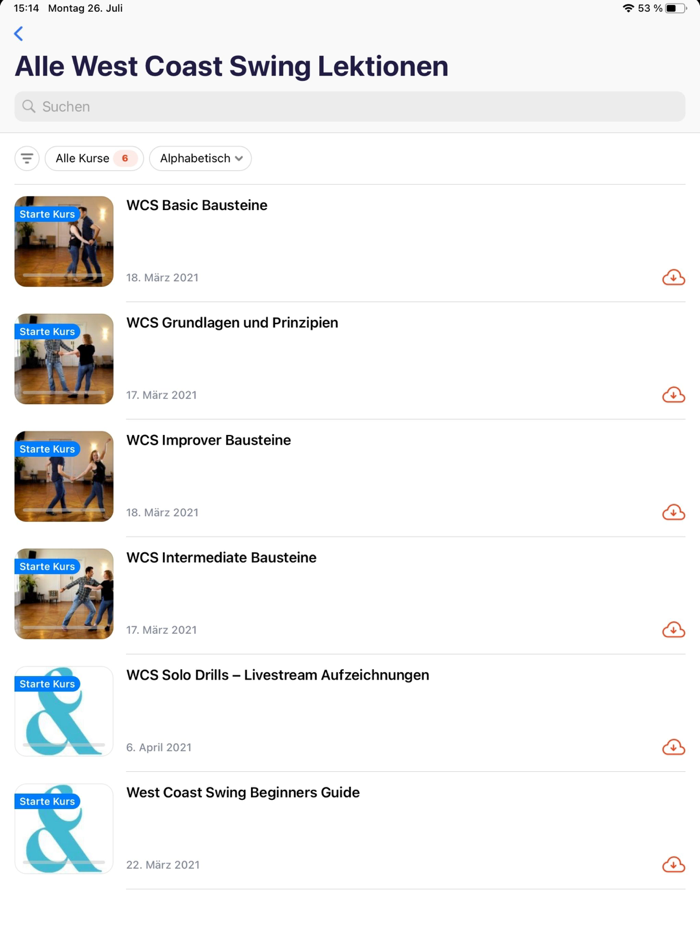 Social Dancing Academy App