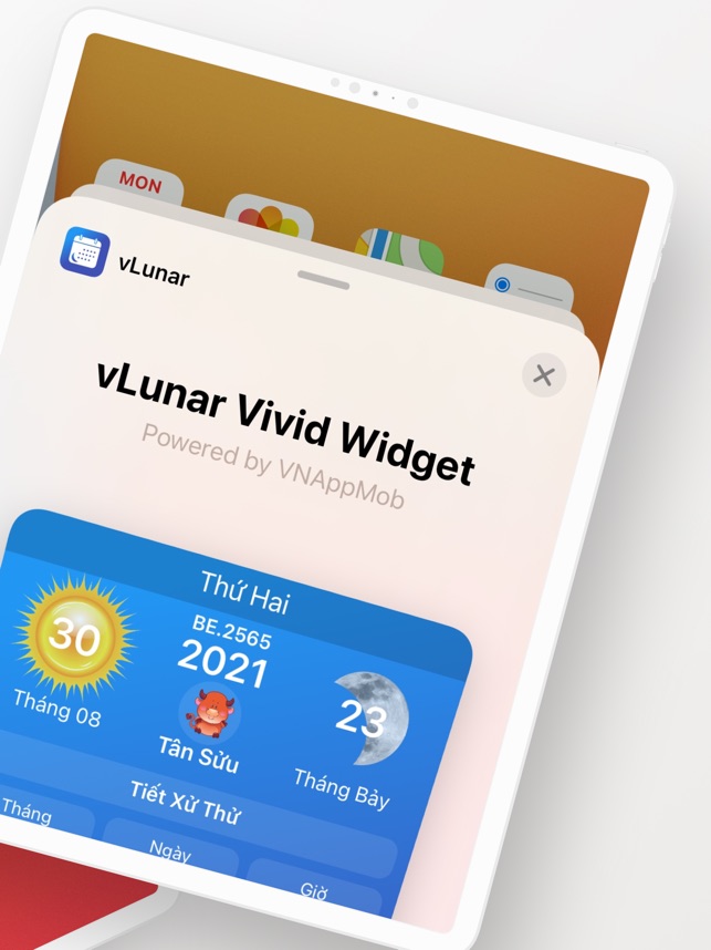vLunar - Âm lịch widget