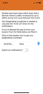 Local Sidereal Time screenshot #4 for iPhone
