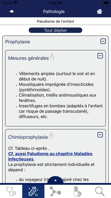 Screenshot #3 pour Guide de thérapeutique