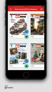 brickjournal lego fan magazine iphone screenshot 1