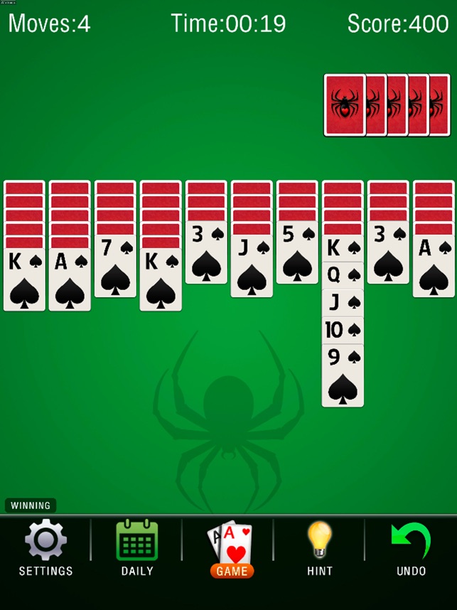 PLAY CLASSIC SPIDER SOLITAIRE ONLINE!, November 2023. – PlayOrDown