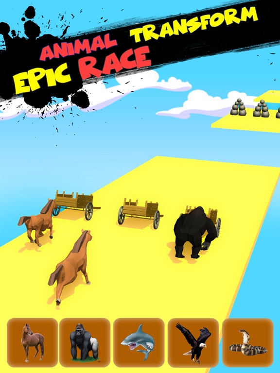 Screenshot #4 pour Epic Animal Dash Run 3D