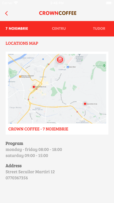 Crown Coffee Screenshot