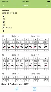 my bowling pro iphone screenshot 2