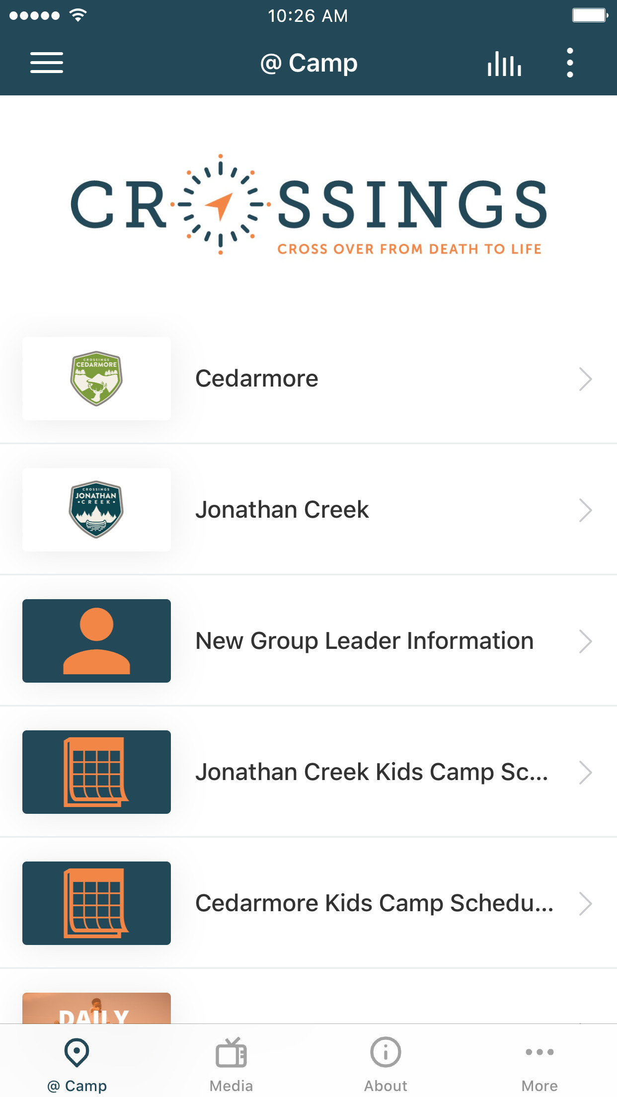 Crossings App