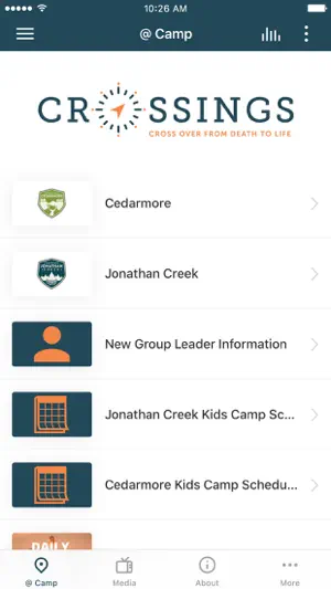 Crossings App screenshot 1