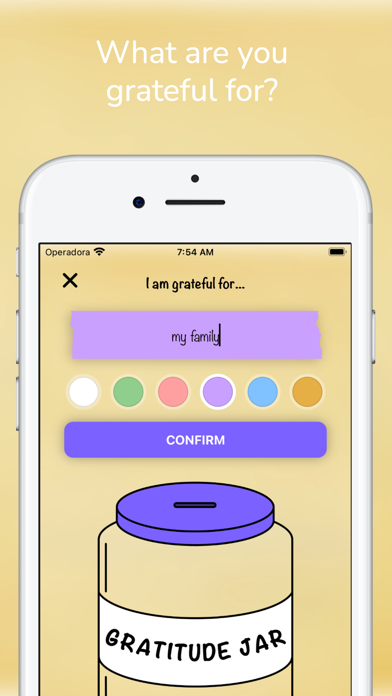 Jar of Gratitude Screenshot